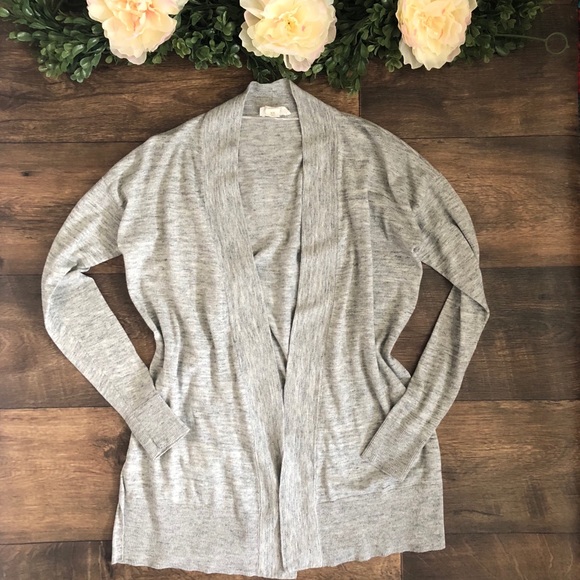 Loft gray cardigan size XS - Picture 1 of 4